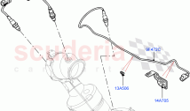 Exhaust Sensors And Modules (2.0L I4 Mid DOHC AJ200 Petrol, Japan DBA Emissions, S&hellip;