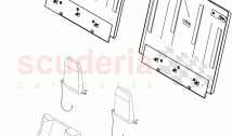 Rear Seat Back (With 3rd Row Double Seat)