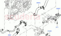 Cooling System Pipes And Hoses (4.4L DOHC DITC V8 Diesel, Active Tranmission Warmi&hellip;
