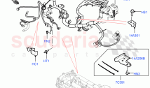 Electrical Wiring - Engine And Dash (Engine) (2.0L I4 DSL MID DOHC AJ200, Halewood&hellip;