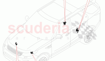 Air Suspension Controls/Electrics (Nitra Plant Build) ((V) FROMK2000001)