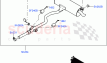Rear Exhaust System (2.0L AJ20D4 Diesel Mid PTA, Stage V Plus DPF, Halewood (UK), &hellip;