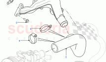 Water Manifold And Hoses (2.2L 16V TC I4 DSL 122PS PUMA) ((V) FROMCA000001)
