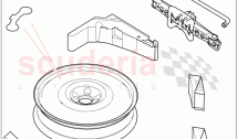 Accessory Wheels (Spare wheel kit, Nitra Plant Build, Solihull Plant Build)
