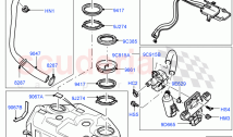 Fuel Tank & Related Parts (5.0L OHC SGDI SC V8 Petrol - AJ133) ((V) FROMAA000001)