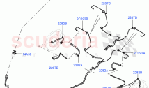 Rear Brake Pipes (RHD) ((V) FROMAA000001)