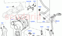 Turbocharger (RH Side - Primary) (4.4L DOHC DITC V8 Diesel)