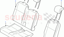 Rear Seat Covers (Station Wagon - 5 Door, 110" Wheelbase)