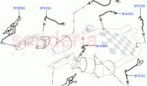 Exhaust Sensors And Modules (Nitra Plant Build) (3.0L DOHC GDI SC V6 PETROL, Beiji&hellip;