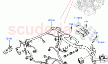Engine Harness (Solihull Plant Build) (3.0 V6 Diesel) ((V) FROMHA000001)