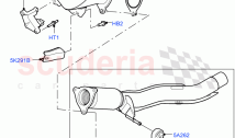 Front Exhaust System (2.0L AJ20P4 Petrol High PTA, EU6C Emission, Halewood (UK), E&hellip;