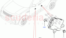 Vehicle Modules And Sensors (Door, Solihull Plant Build) ((V) FROMHA000001)