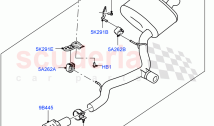 Rear Exhaust System (2.0L I4 DSL HIGH DOHC AJ200) ((V) FROMHA000001)