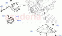 Engine Mounting (3.0L DOHC GDI SC V6 PETROL) ((V) FROMEA000001)