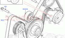Pulleys And Drive Belts (2.0L AJ20P4 Petrol High PTA, Itatiaia (Brazil), Less Elec&hellip;