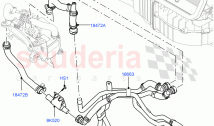 Heater Hoses (Front) (2.0L I4 DSL HIGH DOHC AJ200, With Fuel Fired Heater, With Ai&hellip;