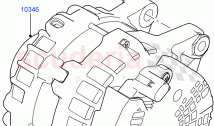 Alternator And Mountings (2.0L I4 DSL MID DOHC AJ200, Halewood (UK), 2.0L I4 DSL H&hellip;