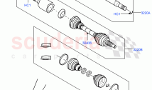 Drive Shaft - Front Axle Drive (Driveshaft)