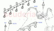 Fuel Injectors And Pipes (3.0L AJ20P6 Petrol High) ((V) FROMKA000001)
