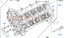 Cylinder Head (4.4L DOHC DITC V8 Diesel) ((V) FROMBA000001)