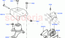 Engine Mounting (2.0L I4 High DOHC AJ200 Petrol, Changsu (China), 2.0L I4 Mid DOHC&hellip;