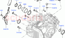 Transmission External Components (6 Speed Auto AWF21 AWD)