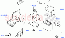 Battery And Mountings (LH) (LHD) ((V) FROMEA000001)