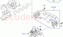 Exhaust Gas Recirculation (LH Side, Solihull Plant Build) (2.0L I4 DSL MID DOHC AJ&hellip;