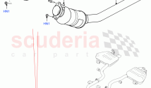 Front Exhaust System (3.0L DOHC GDI SC V6 PETROL)