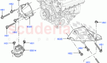 Engine Mounting (5.0L OHC SGDI NA V8 Petrol - AJ133) ((V) FROMAA000001)