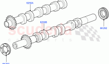 Camshaft (Nitra Plant Build) (3.0 V6 Diesel) ((V) FROMK2000001)