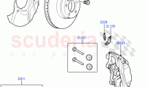 Front Brake Discs And Calipers (With B6 Level Armouring) ((V) FROMAA000001)