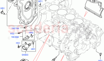 Cylinder Block And Plugs (2.0L I4 DSL MID DOHC AJ200, Itatiaia (Brazil), 2.0L I4 D&hellip;