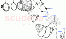 Front Exhaust System (3.0L AJ20P6 Petrol High, 3.0L AJ20P6 Petrol PHEV)