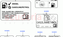 Labels (Fuel Information) (Halewood (UK), Halewood Plant)