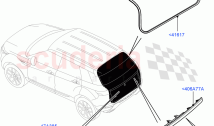 Luggage Compartment Door (Weatherstrips And Seals) (3 Door, Halewood (UK), 5 Door)