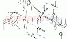 Spare Wheel Carrier (Bodyside Mounted Carrier) ((V) FROM7A000001)