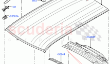 Roof - Sheet Metal (Less Panorama Roof, Halewood (UK))