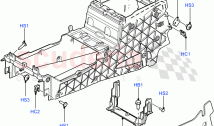 Console - Floor (Internal Components, For Carrier Assy) ((V) FROMAA000001)