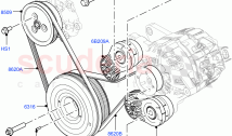Pulleys And Drive Belts (2.0L AJ200P Hi PHEV) ((V) FROML2000001)