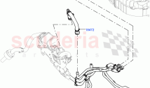 Heater Hoses (Solihull Plant Build) (2.0L I4 DSL MID DOHC AJ200, With Fuel Fired H&hellip;