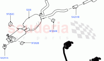 Exhaust System (Middle And Rear Section) (3.0L DOHC GDI SC V6 PETROL) ((V) FROMEA0&hellip;