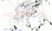 Cooling System Pipes And Hoses (3.0L DOHC GDI SC V6 PETROL, Electric Auxiliary Coo&hellip;