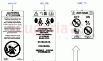 Labels (For Air Bag / Air Conditioning) ((V) FROMAA000001)
