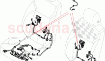 Wiring - Seats (Front Seats, Solihull Plant Build) ((V) FROMKA000001)
