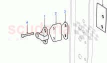 Rear Side Door Latch Striker ((V) FROM7A000001)