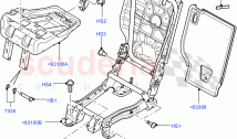 Rear Seat Frame (With 65/35 Split Fold Rear Seat) ((V) FROMAA000001)