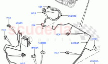 Rear Brake Pipes (LHD) ((V) FROMAA000001)