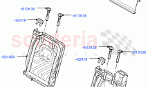 Rear Seat Frame (Frame Assy Backboard) (With 35/30/35 Split Fold Rear Seat) ((V) F&hellip;