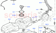 Fuel Tank & Related Parts (5.0L OHC SGDI SC V8 Petrol - AJ133) ((V) FROMAA000001)